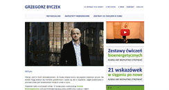 Desktop Screenshot of grzegorzbyczek.com